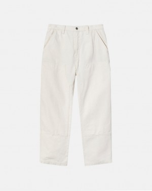 Stussy Arbeits Pant Canvas Hose Herren Beige Österreich | FKK-9827