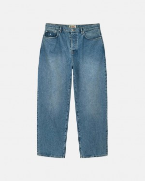 Stussy Big Ol' Jean Denim Denim Herren Blau Österreich | LQQ-0869