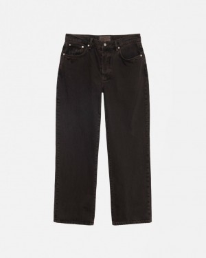 Stussy Klassische Jean Denim Denim Damen Schwarz Österreich | WET-1549