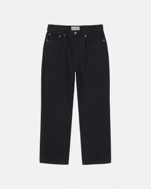 Stussy Klassische Jean Overdyed Hose Damen Schwarz Österreich | KKQ-9885