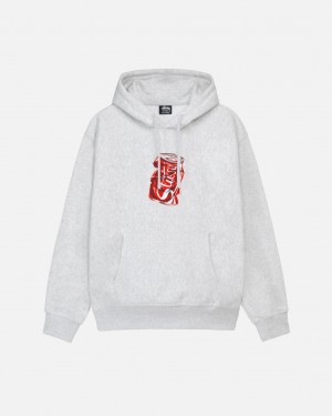 Stussy Soda Can Hoodie Hoodie Damen Grau Österreich | IQS-1638